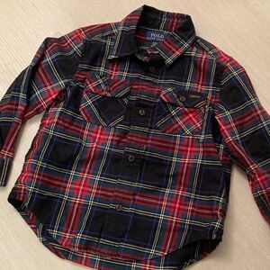 Polo by Ralph Lauren Kids plaid Checkered Shirt - Red, Blue, and Yellow
